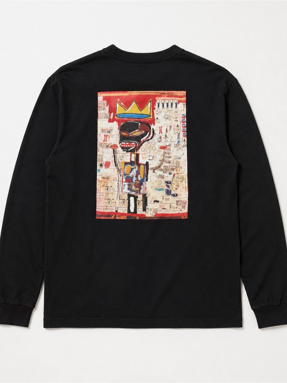 Black Forever 21 Men x Jean-Michel Basquiat long sleeve graphic shirt 🖤🎨